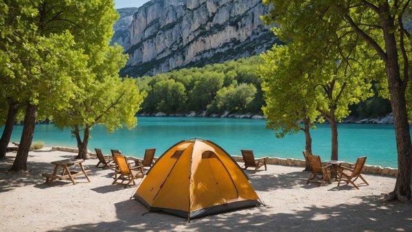 Découvrez les meilleurs campings aux gorges du verdon